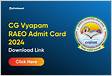CG Vyapam RAEO Admit Card 2024 Out, Direct Download Lin
